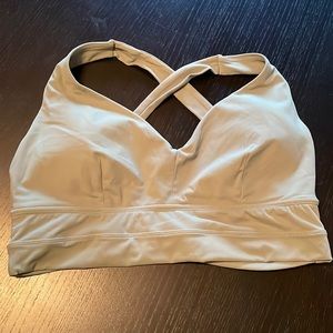 buff bunny olive green sports bra
